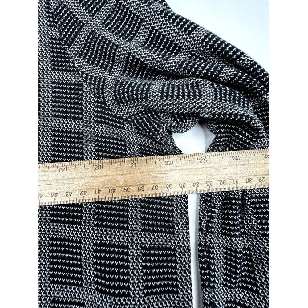 J. Jill Checkered-Gingham Color Block Long Sleeve… - image 5